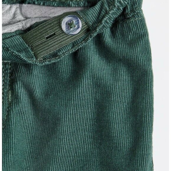 H&M Toddler Boy Set Knit Button Cardigan Lined Green Curdoroy Pants Size 2T - Picture 8 of 11